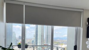 Roller Blackout Blinds-Patio Door