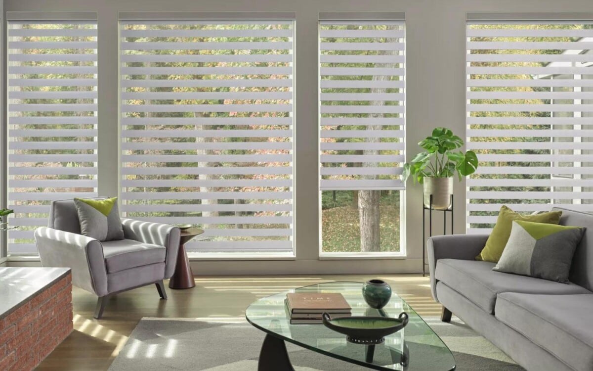 Rayblinds banded-shades-livingroom-clearview-1440x900-1 Zebra blinds
