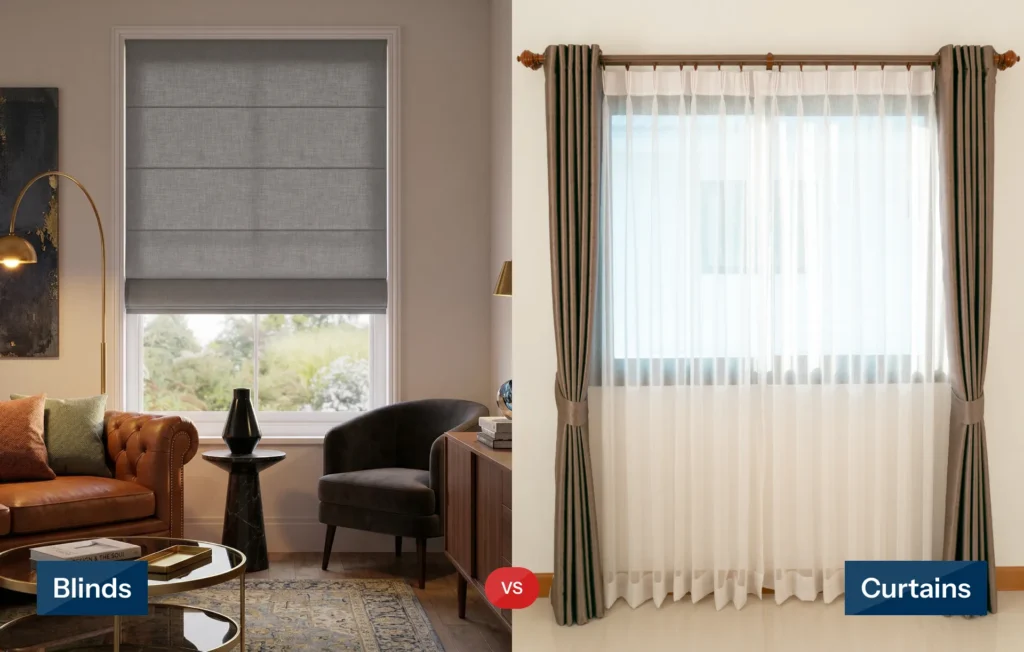 blinds vs curtains