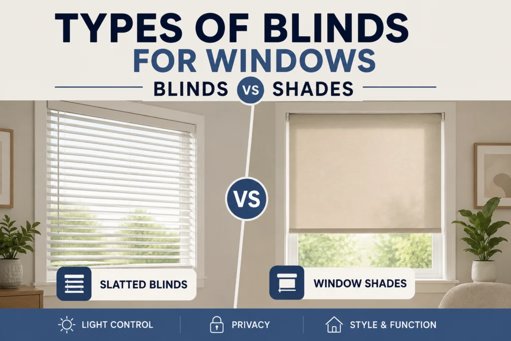 Different types of blinds for windows explained 23 Comparison of blinds and shades