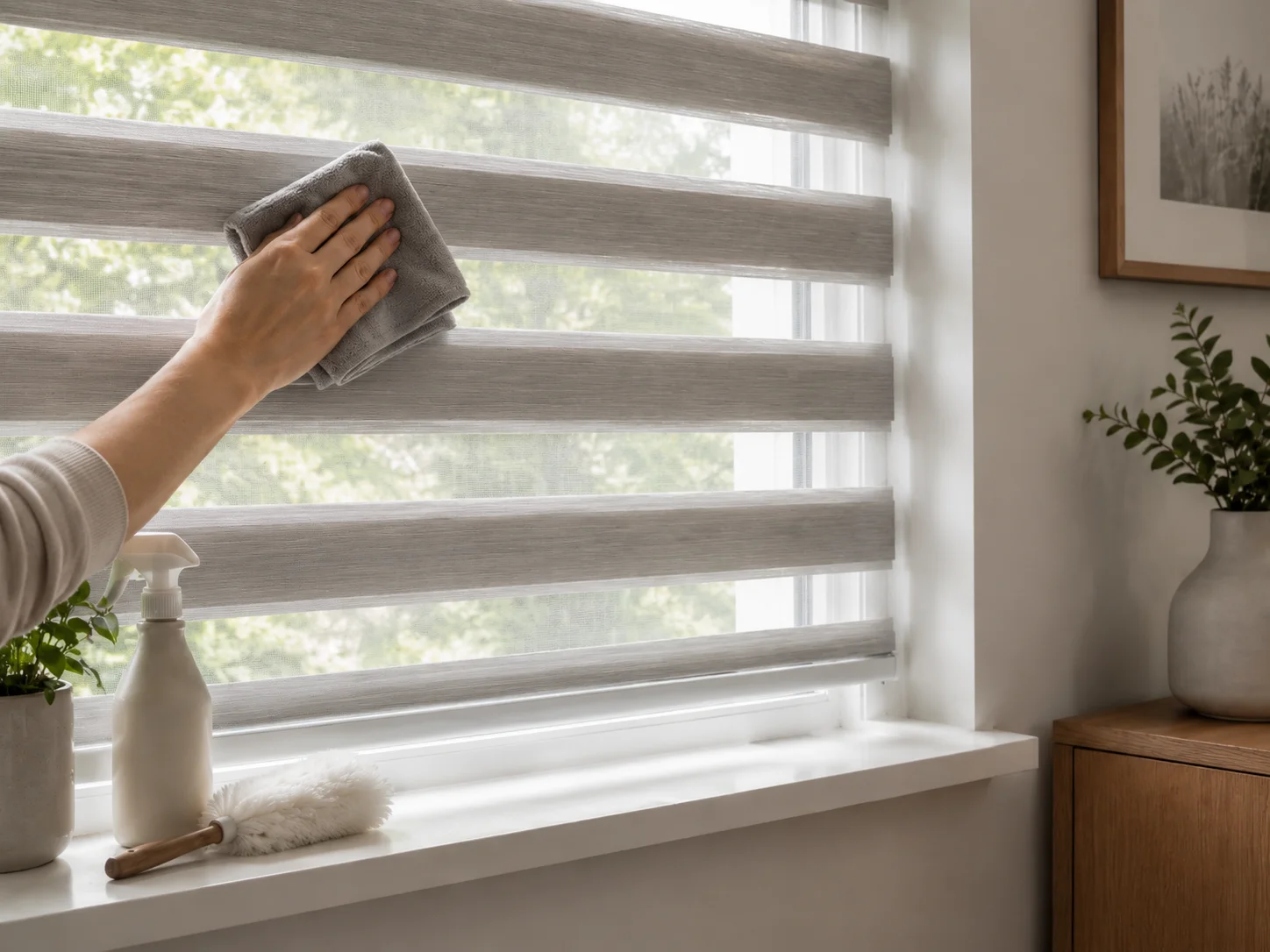 How to Clean Zebra Blinds Without Fraying Fabric 2 zebra 2