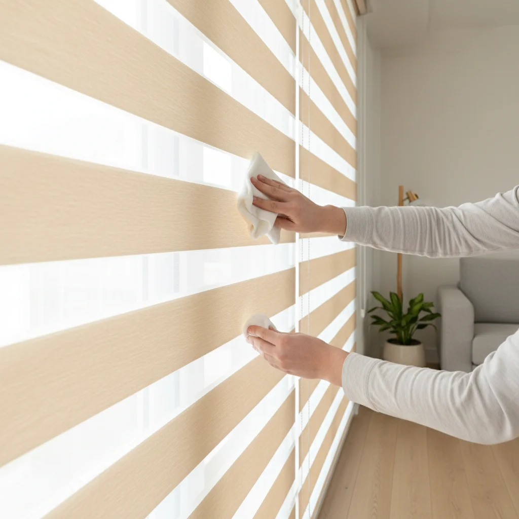 How to Clean Zebra Blinds Without Fraying Fabric 3 zebra 3