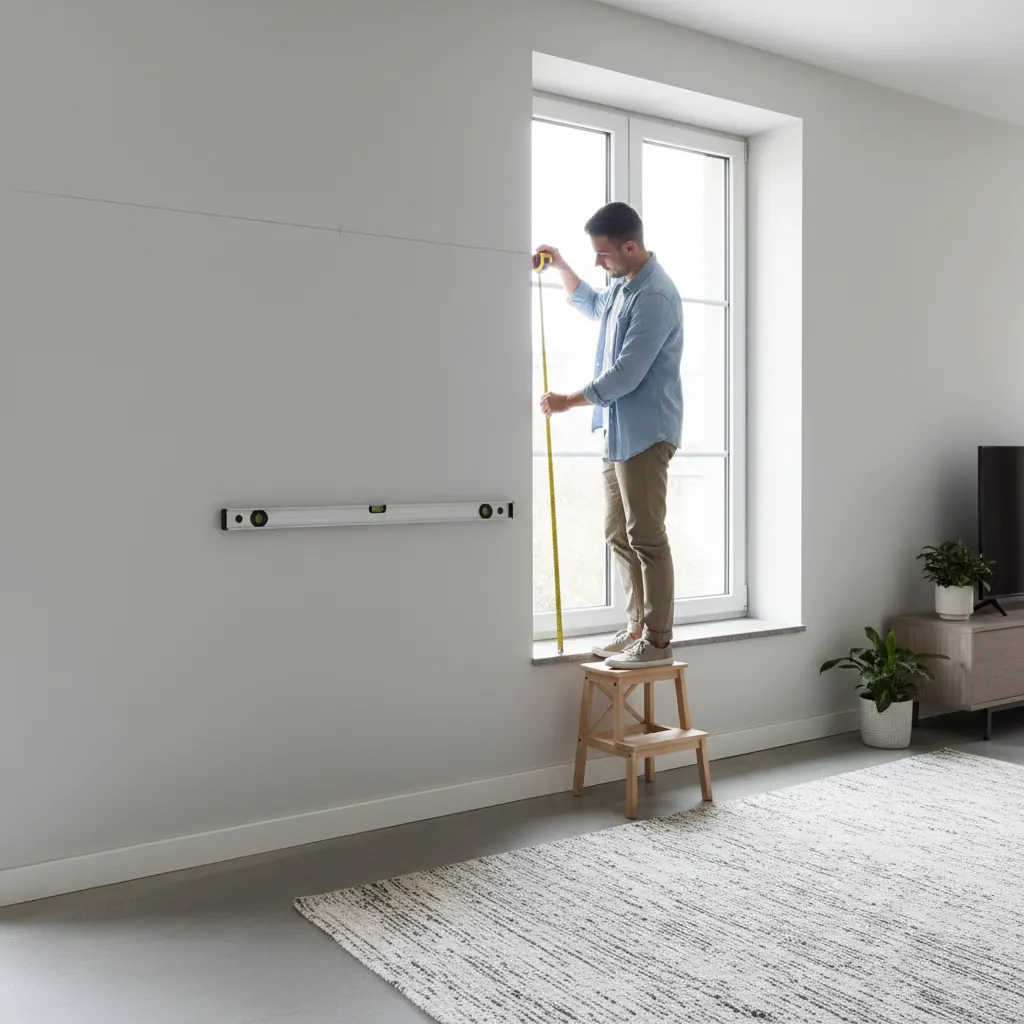 Adding overlap when measuring for outside mount blinds